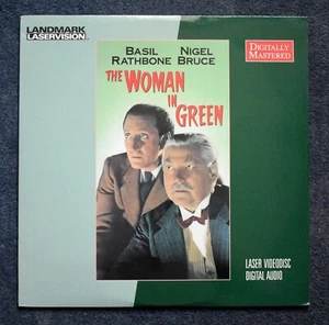 Sherlock Holmes - The Woman in Green - NTSC Laserdisc - Afbeelding 1 van 2