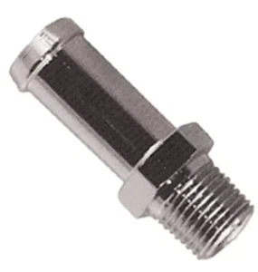 Oil Tank Fitting 3/8 Straight Nipple 1/8" NPT Harley Shovelhead Dyna 63533-41 - Picture 1 of 6