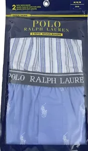 Polo Ralph Lauren Boys 2-Pack Woven Boxers Medium (10-12) Boxer Shorts - Picture 1 of 1