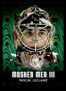 10-11 Between The Pipes Masked Men Emerald #MM39 Pascal Leclaire 1/1 (re 92357) - Picture 1 of 2