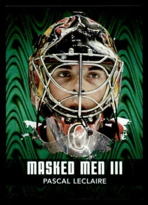 10-11 Between The Pipes Masked Men Emerald #MM39 Pascal Leclaire 1/1 (re 92357) - Image 1 of 2