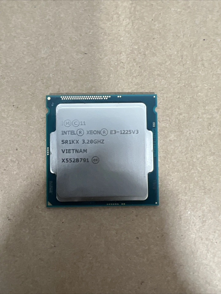Intel Xeon E3-1225V3 3.1GHz Quad-Core CPU Processor SR1KX LGA1155 Socket - Image 1 of 1