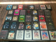Lot Of 36 Atari 2600/7800 Game Cartridges (All Untested)