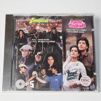 Zahreelay / Pyaar Ka Toofan - 2in1 Bollywood Combo Tips Audio CD Foto 1 de 4