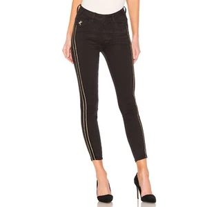 One Teaspoon Gilded Freebirds II High Waist Skinny Jean In Jett Black Size 24 - Picture 1 of 7