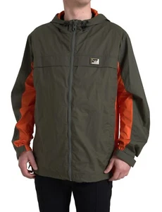 DOLCE & GABBANA Jacket Green Orange Hooded Cotton Full Zip IT58/US48/2XL 1500usd - Picture 1 of 10