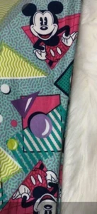 NWT LuLaRoe Disney Kids' S/M MICKEY Leggings TURQUOISE Purple Pink Lime UNICORN  - Picture 1 of 3