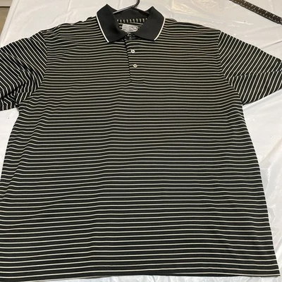 NEW Champions Tour Short Sleeve Polo Men's XL Black Golf NWT - Image 1 of 4