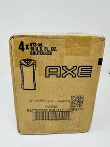 AXE Body Wash Scent Phoenix Crushed Mint Rosemary Men's Body Wash 16 Fl Oz -4pk - Picture 1 of 6
