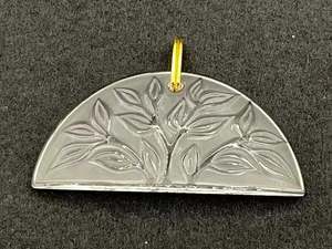 Lalique Paris Tree of Life Crystal Pendant 2.0 x 0.9 inches - Picture 1 of 13