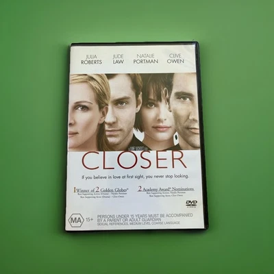 Closer (DVD, 2004) Like New Region 4 Free Shipping - image 1 of 4