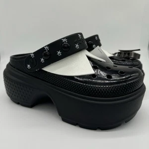 Crocs x Wednesday Addams Family Stomp Clog Women’s Size 8 - Picture 1 of 4