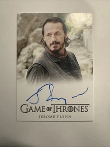 2024 Game of Thrones Legends of the Realm Auto Jerome Flynn Bronn Full Bleed - Picture 1 of 6