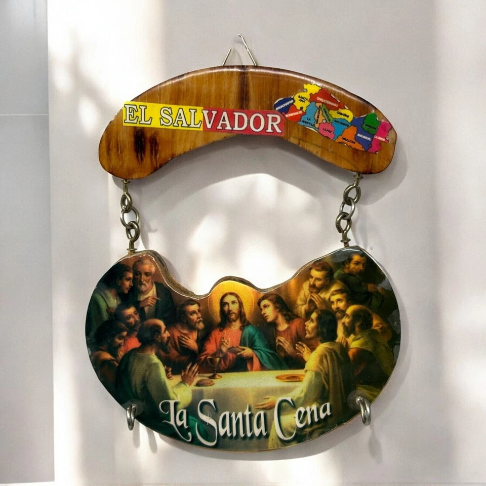 萨尔瓦多木质墙面钥匙包 | 萨尔瓦多制造 — 第 1/4 张图片