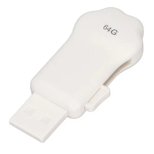 Rose Gold Cat Claw Shape 64GB Memory Stick Portable Rose Gold Cat Claw Shape NEW - Afbeelding 1 van 12