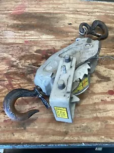 PH-46 Eaton Lug-All Heavy Duty Manual Winch Hoist .2250/1150 Lb.s Parts Only - Picture 1 of 14