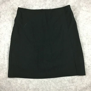 Ann Taylor Factory Knee Length Straiaght Textured Skirt, Women's 8 (Black) - Picture 1 of 8