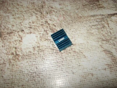 Vintage RC LRP ESC Heatsink Alum Blue Large (1) Used - Image 1 of 2