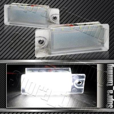 Xenon White SMD LED 6000K License Plate Lights For Volvo S60 S80 V70 XC70 XC90 - Image 1 of 4
