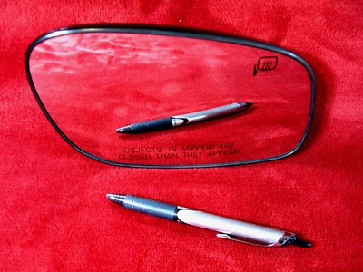 1998-2011 LINCOLN TOWN CAR OEM Right Passenger Side Heated Door Mirror Glass - Image 1 of 4