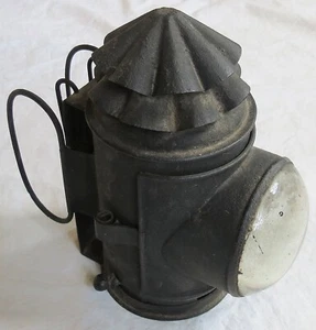 Dietz Police Lantern/Lamp #4 3/4 Bullseye Whale Oil Old Vtg Antique - Picture 1 of 8