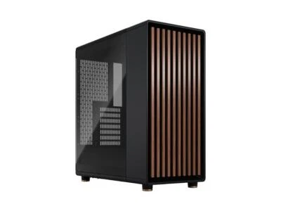 Fractal Design North ATX Mid Tower PC Case - Charcoal Black with Walnut Front... - Image 1 of 4