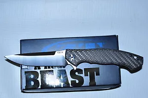 Kershaw Tolleranza Zero 0452CF Coltello Bordo Piantare Grande Assodo Fibra di Carbonio Sinkevich - Foto 1 di 12