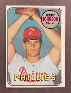 1969 Topps #253 Jerry Johnson RC (Philadelphia Phillies) ROOKIE! - Bild 1 von 2
