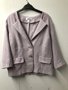 Afibel Lilac Jacket Size 16 - Picture 1 of 6