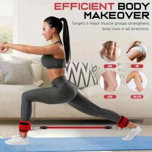 6pcs Ankle Resistance Bands with Cuffs - TPE Material, Ideal for Gym, Home, Offi - Picture 1 of 6