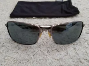 OAKREY CROSSHAIR 2.0 POLARIZED With carrying bag Sunglasses Fashion b130 - Picture 1 of 9