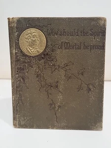 Oh, Why Should The Spirit of Mortal Be So Proud? 1876 William Knox Illustrated - Picture 1 of 12