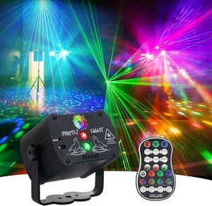 Jagdag Luces Discoteca LED RGB Activadas por Sonido, Mini Luz Estroboscópica - Imagen 1 de 6