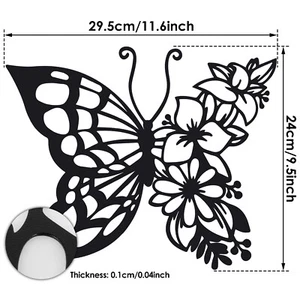 Metal Wall Art Elegant Metal Wall Decor Modern Metal Wall Silhouette Home tiugZ - Picture 1 of 12