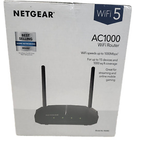 NETGEAR AC1000 Dual Band Fast Ethernet Smart WiFi Router (R6080) BRAND NEW