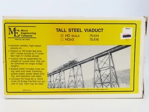 HO Scale Micro Engineering Kit 75-514 150' Tall Steel Viaduct Standard Bridge - Picture 1 of 14