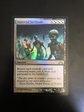 Immortal Servitude - Gatecrash - Foil - SP - MTG - Single