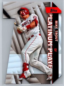 2021 Topps #PDC-1 Mike Trout Topps Platinum Players Die Cut - Bild 1 von 2