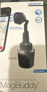 NEW Naztech MagBuddy Cup Holder Mount/Magnetic Universal Mount for Any Phone - Picture 1 of 4