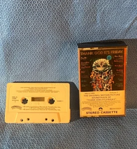 Thank God It's Friday Double Motion Picture Soundtrack Cassette Tapes 1978 - Bild 1 von 6