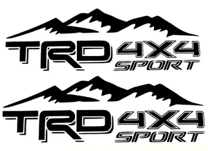 TRD Toyota Racing Development 4x4 Sport Tacoma Tundra Mountain Decal Sticker - Bild 1 von 6