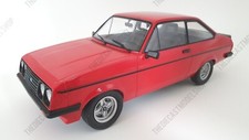 MCG 1:18 Scale Diecast Model Car -  Ford Escort Mk2 RS 2000 in Red