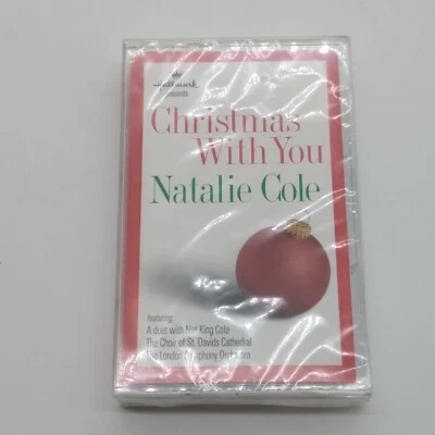 Natalie Cole Christmas With You 1998 Hallmark Cassette Tape Sealed Old Stock  - Image 1 of 4