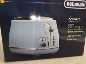 DeLonghi Pop-up Toaster ICONA Vintage Collection CTOV2003J-AZ Azuro Blue AC100V