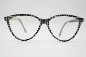 Vintage Brille Von Fürstenberg F 115-L Schwarz Silber Gold Oval Brillengestell - Bild 1 von 6