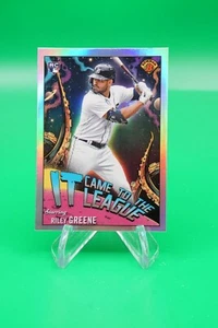 (2 Cards) 2023 Bowman Chrome It Came to the League #CFL-4 Riley Greene R6220J - Picture 1 of 4