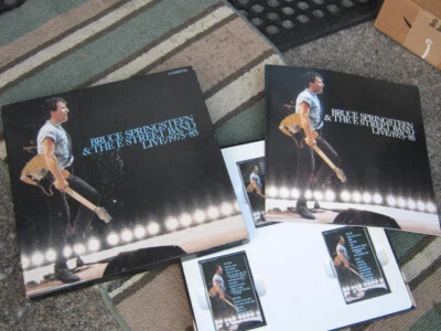B SPRINGSTEEN "LIVE/1975 - 85" MINTY FRESH 3-CASSETTE BOX SET wBOOK GORGEOUS!! - Image 1 of 4