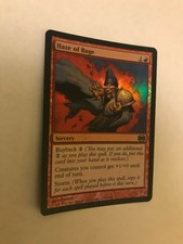 MTG Haze of Rage FOIL - Future Sight Foil Uncommon - LP Condition Free Shipping