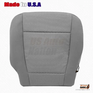 2015-2020 Ford F150 XLT Driver Bottom Cloth Replacement Seat Cover Earth Gray - Picture 1 of 11