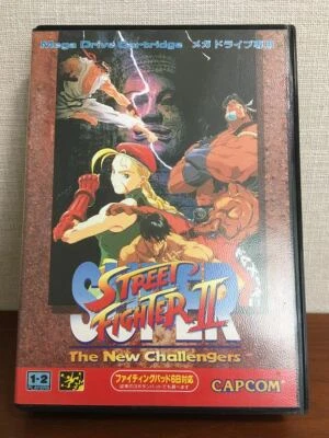 Super Street Fighter2 MegaDrive MD Genesis Capcom Used Japan Fighting Boxed - Image 1 of 4